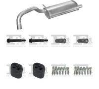 Silenziatore terminale POLMO per VOLVO 460 Sedan 1.7, 64 KW