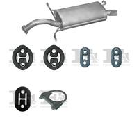 Silenziatore terminale POLMO per VOLVO S40 Sedan 1.6, 80 KW