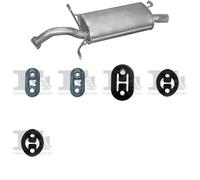Silenziatore terminale MTS per VOLVO S40 Sedan 1.9, 66 KW , VOLVO V40 Combi 66