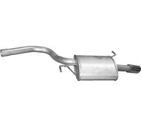Silenziatore terminale posteriore 01.114 POLMO per AUDI A4 B6 A4 B6 Avant A4 B7