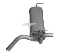 Silenziatore terminale Silenziatore centrale 05.248 ASMET per OPEL ASTRA J