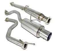 Silenziatore Terminale Terminale Di Scarico Da 4,5" Per Civic Per EG Per EK EM 2/4DR 1992 1993 1994 1995 1996 1997 1998 1999 2000 Scarico Marmitta