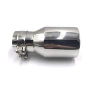 Silenziatore Terminale Terminale Di Scarico Universale Per Auto Terminale In Acciaio Inossidabile Cromato Punta Decorativa Per Tubo Di Scarico Accessori Per Auto Stile Scarico Marmitta(Other Size Cont