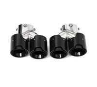 Silenziatore Terminale Terminale Scarico Quadruplo Per Auto Per BMW G21 G20 M340i G42 M240i G23 M440i A Doppia Marmitta Ad Alte Prestazioni Di Scarico Ugello Scarico Marmitta(Carbon Fiber A)