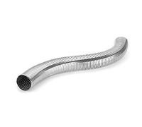 Silenziatore Terminale Tubo Di Collegamento Centrale Scarico Universale In Acciaio Inossidabile Da 50 Cm Tubo Di Riparazione Flessibile Per Tubo Di Scarico Scarico Marmitta(51mm-55mm)