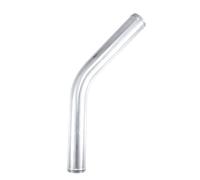 Silenziatore Terminale Tubo In Lega Di Alluminio OD 51/57/63/70/76mm Tubo Intercooler Tubo Di Aspirazione Dell'aria Tubo Flessibile 0 45 Gradi Lunghezza 500mm Per Auto Terminale Scarico Per Auto
