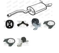 Silenziatore terminale WALKER per AUDI A4 Combi, Sedan, B6 2.0, 96 KW , AUDI A4