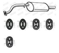 Silenziatore terminale WALKER per DAEWOO Lanos Sedan 1.3, 55 KW , DAEWOO Lanos