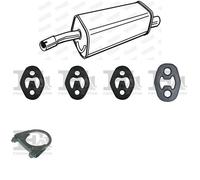 Silenziatore terminale WALKER per FORD Fusion MPV 1.4, 50 KW 08/02 -12/12