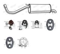 Silenziatore terminale WALKER per SEAT Ibiza III Hatchback 1.2, 47 KW 02/02-