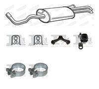 Silenziatore terminale WALKER per SEAT Toledo II Sedan 1.8, 92 KW , SKODA