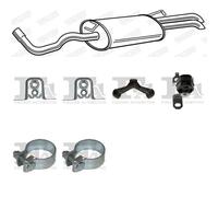 Silenziatore terminale WALKER per SEAT Toledo II Sedan 1.8, 92 KW , SKODA