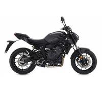 SILENZIATORE THUNDER ARROW ALLUMINIO SCURO CARBONIO OMOLOGATO PER YAMAHA MT-07 2