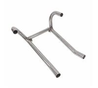 Silenziatore Tubo Scarico Collettore Di Scarico Anteriore In Acciaio Inossidabile Da 38 Mm Moto Per BMW R75 R80 R90 R100 Tubo Scarico Slip On