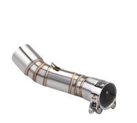Silenziatore Tubo Scarico Per CFMOTO CLX-700 CLX700 Scarico Motocicletta Sportiva Slip On 51mm Tubo Collegamento Centrale Marmitta Escape Tubo Scarico Slip On(Type A)