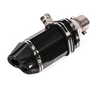Silenziatore Tubo Scarico Silenziatore Di Scarico Per Moto Con Db Killer 51mm Escape Moto Tube Tubo Scarico Slip On(D310mm)