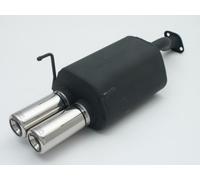 Silenziatore Ulter Honda Civic Sport Hatchback 2001-2006 1.4i/1.6i 2x80 mm ro...