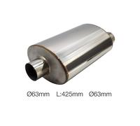 Silenziatore universale id 63mm ovale