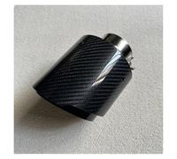 Silenziatore Universale Per Auto In Fibra Di Carbonio Lucido, Punta Del Silenziatore Scarico Ugello Dritto In Acciaio Tubo Di Scappamento(ID 63mm-OD 76mm)