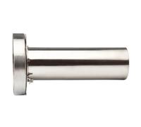 Silenziatore Universale per Marmitta di Scarico per Auto in Acciaio Inox Rimovibile Rotondo da 3.5"/4''/4.5''(3.5 Adjustable)