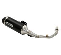 53520ANN - Terminale Arrow Urban Alluminio Dark Vespa Primavera 125 i-get 3V