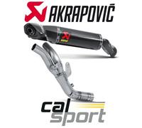 Silenziatori di scarico Akrapovic Yamaha R1 2009 09 Road Legal Carbon + Ti De...