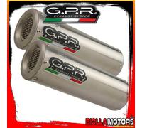 SILENZIATORI GPR TRIUMPH SPEED TRIPLE 1050 1050 2016-2020 OMOLOGATO M3 INOX E4.T