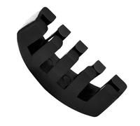 Silenziatori in gomma per violino, Sordina for violino in gomma nera 5,00 x 2,50 1,30 cm