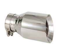 Silenziatori per auto Misura per BMW per BENZ per AUDI per VW Accessori auto 1 pezzo universale in acciaio inossidabile punta di scarico(IN 51MM OUT 76MM)