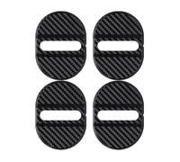 Silenziatori Per Bmw F30 4 Pezzi Copertura Protettiva Per Serratura Portiera Auto Cuscino In Plastica Accessori Antiruggine Ammortizzatori Porta Auto(Black-4pcs)