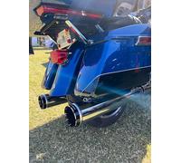 Silenziatori slip-on HP-Plus da 4,5" KHROME WERKS 202735