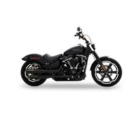 Silenziatori slip-on HP35 da 3,5” per HD RINEHART Nero opaco 500-1241