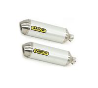 71755AO - Terminali Scarico Arrow Thunder Kawasaki Z 1000 (10-13)