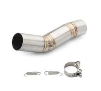 Silenziatori Tubo Tubo Di Scarico Centrale Per Moto Per Suzuki GSX-R600 GSXR600 GSX-R GSXR 600 K6 K7 K8 K9 K11-K15 Collegamento Intermedio Connettore Moto Scarico Terminali(Color Color 1)