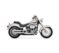 Silenziatori twin slash slip-on pcx da 3" cromato softail 07-17 Vance & hines