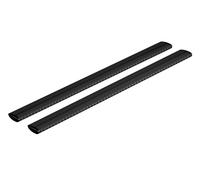 Silenzio Black, coppia barre portatutto in alluminio - S - 108 cm