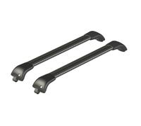 Silenzio CX Black, set completo barre portatutto in alluminio - 89 cm + 89 cm -