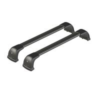 Silenzio CX Black, set completo barre portatutto in alluminio - 94 cm + 89 cm -