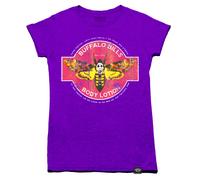 Silenzio Degli Innocenti Buffalo a Becco Corpo Lozione T Shirt Halloween Donna