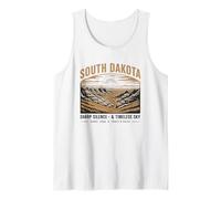 Silenzio e Cielo Senza Tempo del South Dakota Canotta