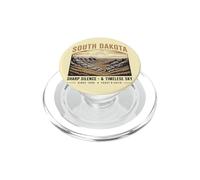 Silenzio e Cielo Senza Tempo del South Dakota PopSockets PopGrip per MagSafe