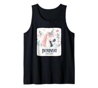 Silenzio magico con questo costume da unicorno introverso Canotta