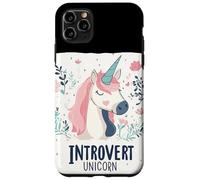 Silenzio magico con questo costume da unicorno introverso Custodia per iPhone 11 Pro Max