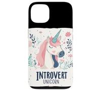 Silenzio magico con questo costume da unicorno introverso Custodia per iPhone 13