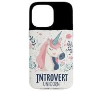 Silenzio magico con questo costume da unicorno introverso Custodia per iPhone 14 Pro Max