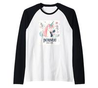 Silenzio magico con questo costume da unicorno introverso Maglia con Maniche Raglan