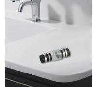 Silenziosa valvola di ritegno per acque reflue per sistemi di pozzetto con aletta a molla Corpo trasparente per riduzione del martello d'acqua - 1. 5 pollici Abs Metal Backflow Preventer