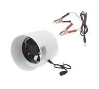 Silenzioso 4.3 "Inline Duct Fan 4000rpm Veloce Velocità Ventilazione Ventola di Scarico Per Riscaldamento Raffreddamento Grow Tenda HVAC Ventilatore di sfiato
