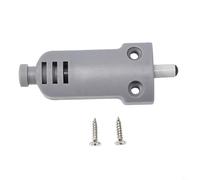 Silenzioso ammortizzatore per ante per armadi e armadi con opzione di installazione a vite e meccanismo di chiusura ammortizzata