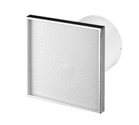 Silenzioso Bagno Extractor Fan 100mm O 125mm Con Visione Pannello Ventilatore
